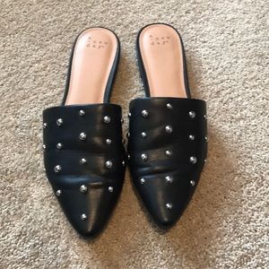 A New Day studded mules EUC